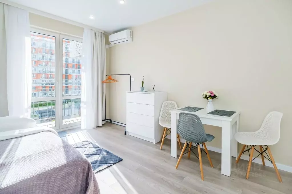 Студия Краснодарский край, Сочи ул. Искры, 88к2 (28.0 м) - Фото 1