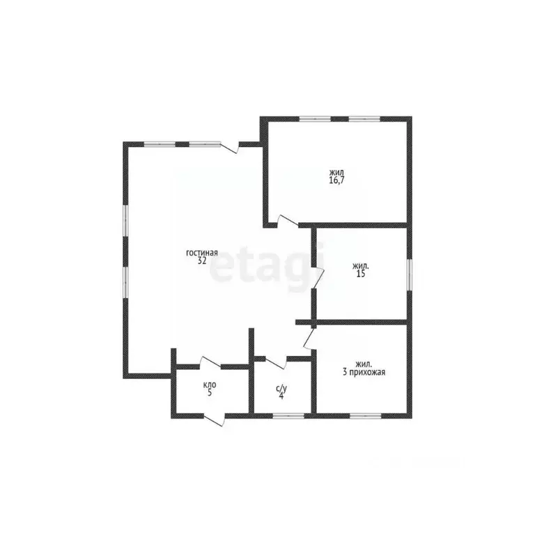 Дом в Адыгея, Майкопский район, пос. Тульский ул. Подгорная (86 м) - Фото 2