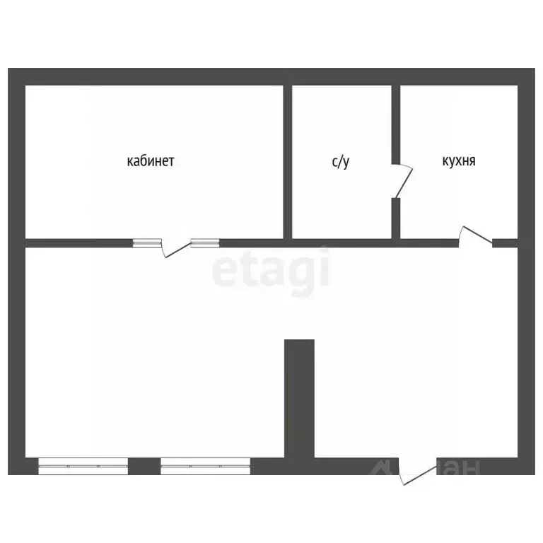Офис в Тюменская область, Тюмень ул. 2-я Луговая, 24к3 (63 м) - Фото 2