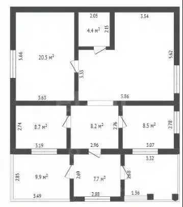 Дом в Оренбургская область, Оренбург городской округ, пос. ... - Фото 2
