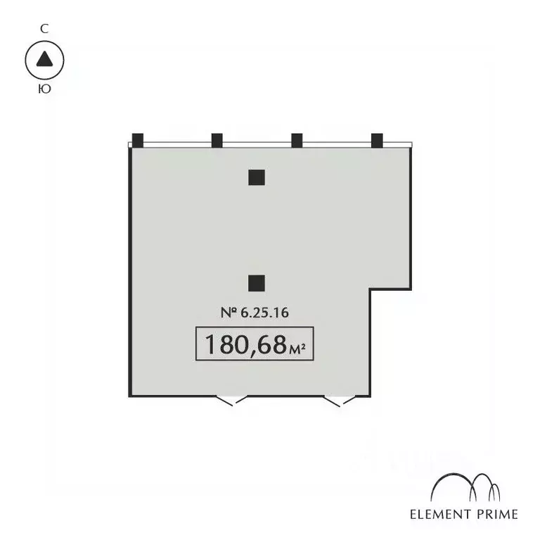Офис в Санкт-Петербург Левашовский просп., 15 (181 м) - Фото 2