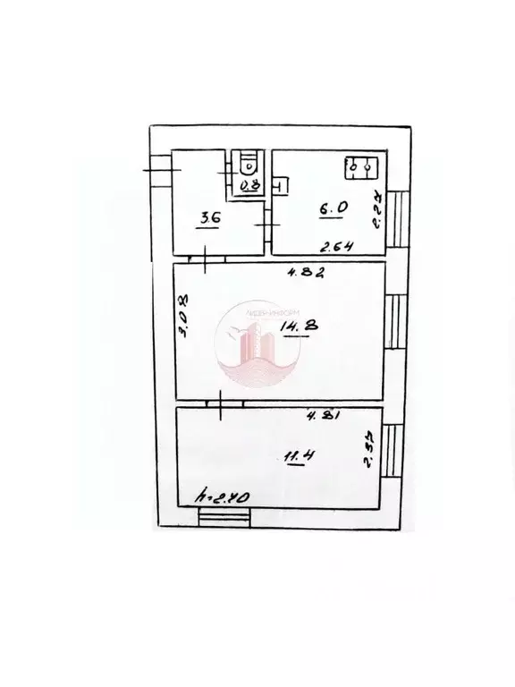 2-к кв. Севастополь ул. Демидова, 11А (36.6 м) - Фото 1