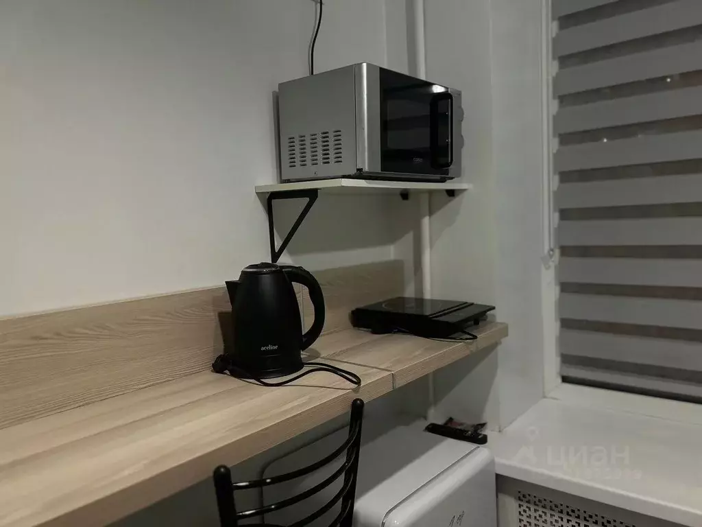 Студия Санкт-Петербург ул. Зайцева, 31 (16.0 м) - Фото 1