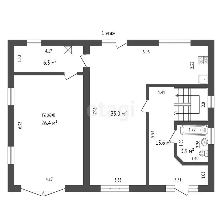 Дом в Тюмень, СНТ Тополя-3 (130 м) - Фото 2