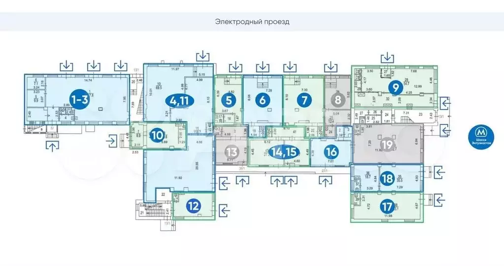 Помещения в 200 метрах от метро - Фото 0