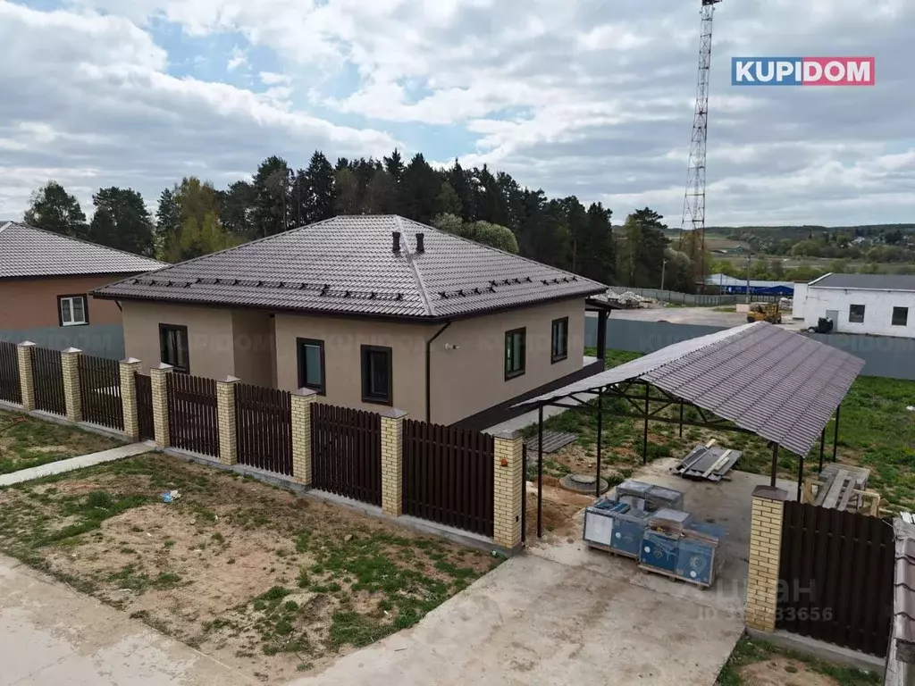 Дом в Калужская область, Боровский район, Совьяки с/пос, Боровики-2 кп ... - Фото 0