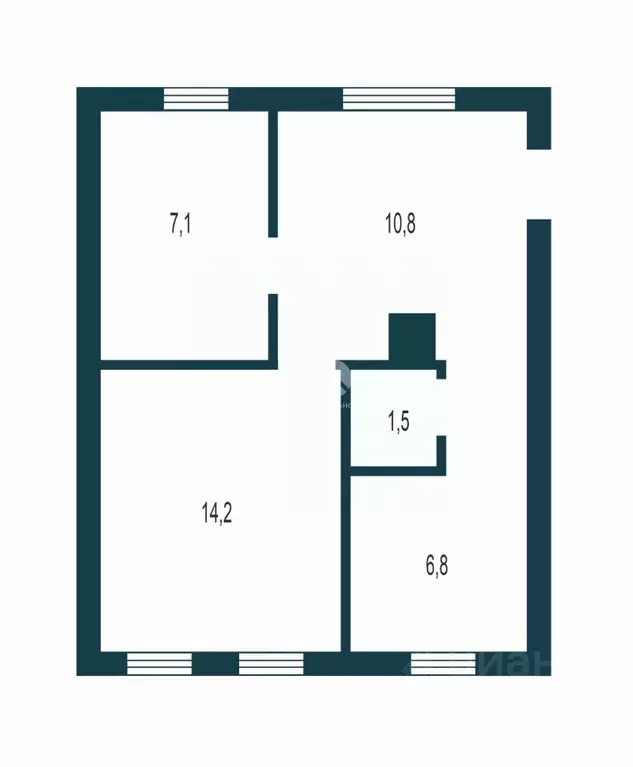 Дом в Новосибирская область, Бердск ул. Орджоникидзе, 12 (56 м) - Фото 2