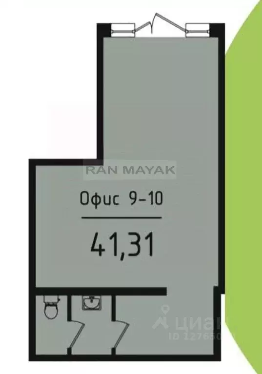 Торговая площадь в Адыгея, Майкоп ул. К.А. Васильева, 2к4 (41 м) - Фото 2