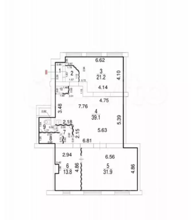 Помещение свободного назначения в Москва Ладожская ул., 8 (120 м) - Фото 2