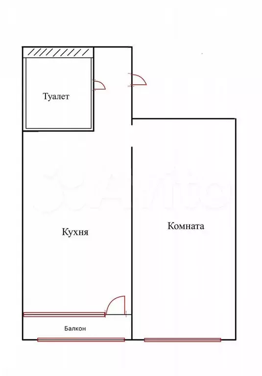 1-к. квартира, 34 м, 10/10 эт. - Фото 0