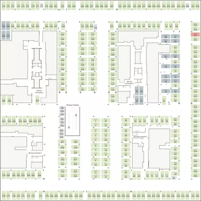 Гараж в Москва Квартал Герцена жилой комплекс, к2 (13 м) - Фото 1