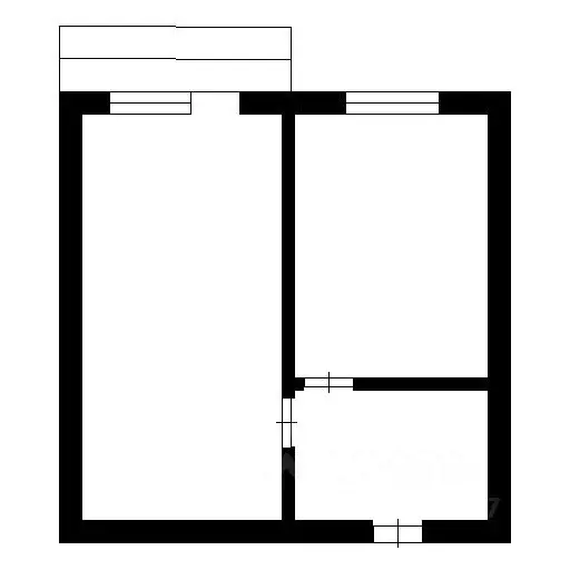 2-к кв. Башкортостан, Салават Ключевая ул., 10 (34.6 м) - Фото 2