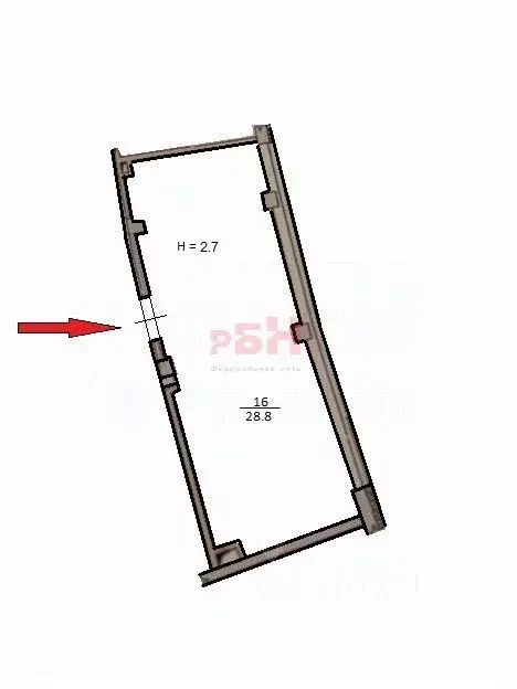 Офис в Свердловская область, Екатеринбург ул. Белинского, 222 (29 м) - Фото 2