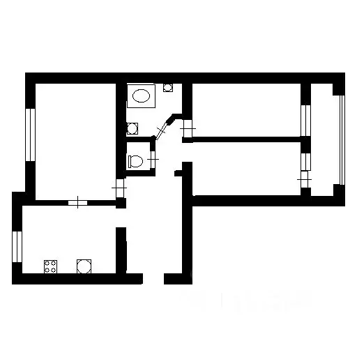 3-к кв. Челябинская область, Копейск просп. Ильича, 13 (90.0 м) - Фото 1