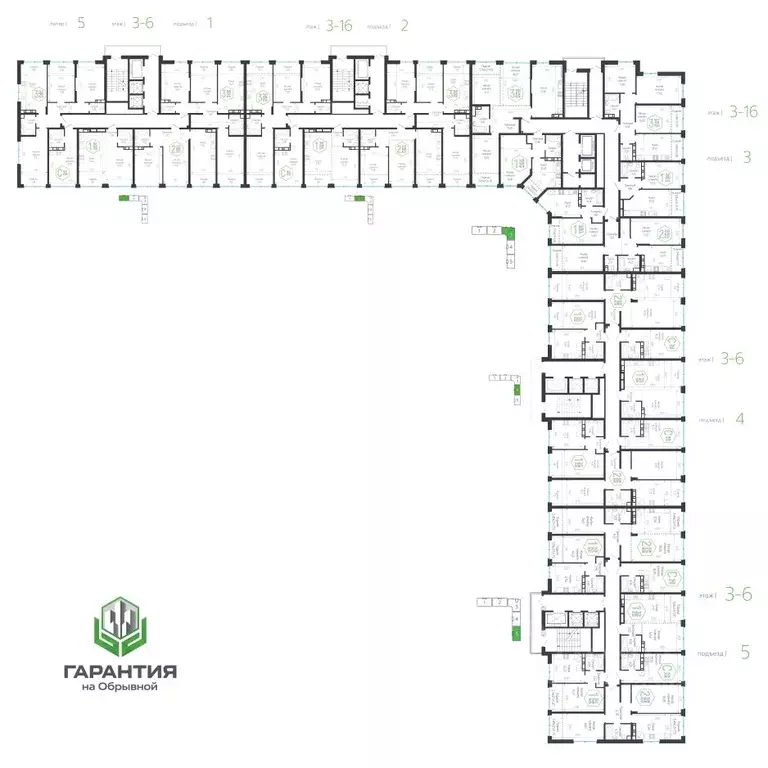 2-к кв. Краснодарский край, Краснодар Обрывная ул., 132/1к5 (62.25 м) - Фото 1