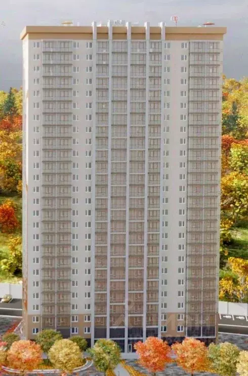 3-к кв. Приморский край, Владивосток ул. Зеленый Бульвар, 27к2 (71.0 ... - Фото 1