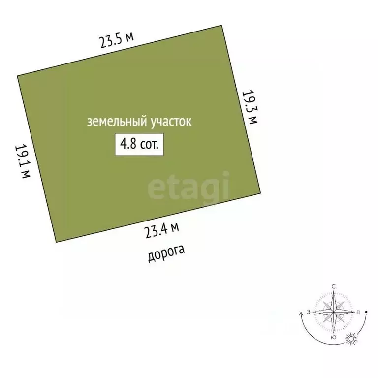 Участок в Ростовская область, Таганрог Тополь садовое товарищество, ... - Фото 2