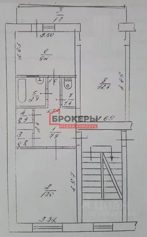 2-к кв. Севастополь ул. Генерала Хрюкина, 12 (58.7 м) - Фото 1