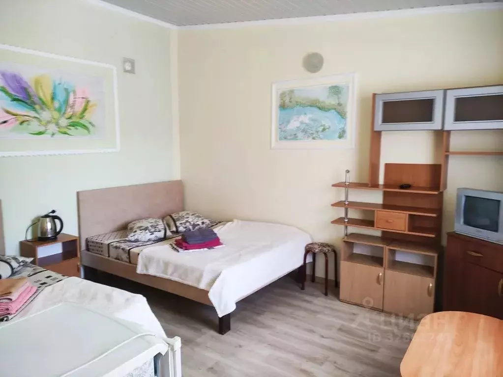 Комната Крым, Сакский район, Штормовское с/пос, с. Поповка ул. Новая, ... - Фото 1
