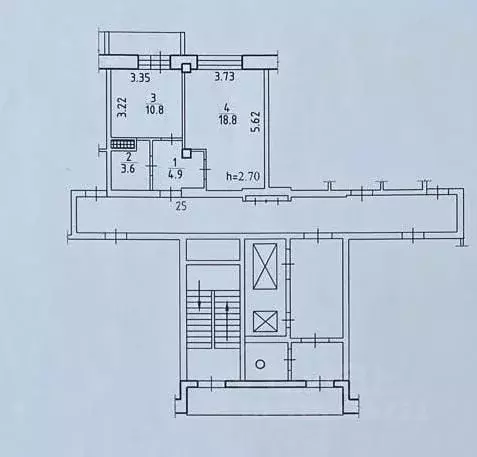 1-к кв. Новосибирская область, Новосибирск Овражная ул., 14 (38.1 м) - Фото 0
