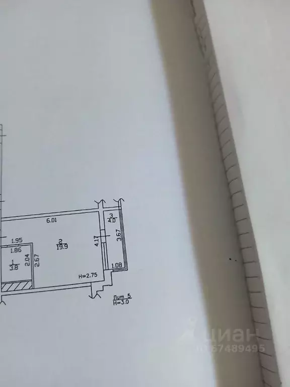 Студия Краснодарский край, Анапа Анапское ш., 24к6 (28.0 м) - Фото 2