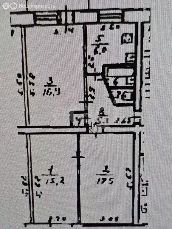 3-комнатная квартира: Ишимбай, улица Чкалова, 5 (64 м) - Фото 1