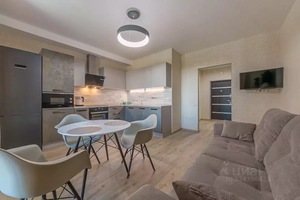 Студия Санкт-Петербург Ушаковская наб., 1к4 (30.0 м) - Фото 1