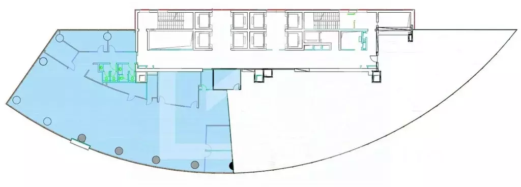 Помещение свободного назначения в Москва наб. Пресненская, 10блокВ ... - Фото 2