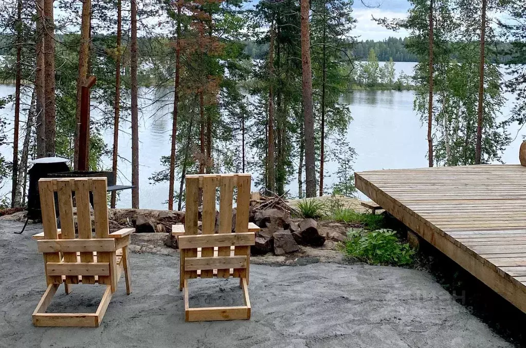 Дом в Карелия, Прионежский район, Шуйское с/пос, д. Царевичи  (120 м) - Фото 1