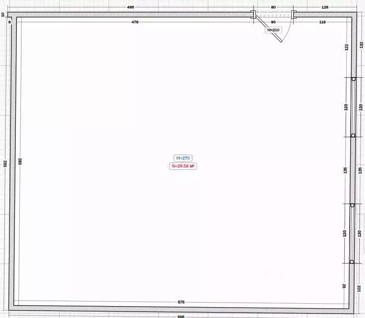 Студия Костромская область, Кострома ул. Симановского, 9/35 (39.0 м) - Фото 2