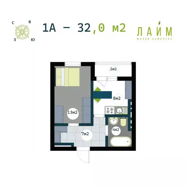 1-к кв. Приморский край, Владивосток ул. Тухачевского, 70А (30.7 м) - Фото 1