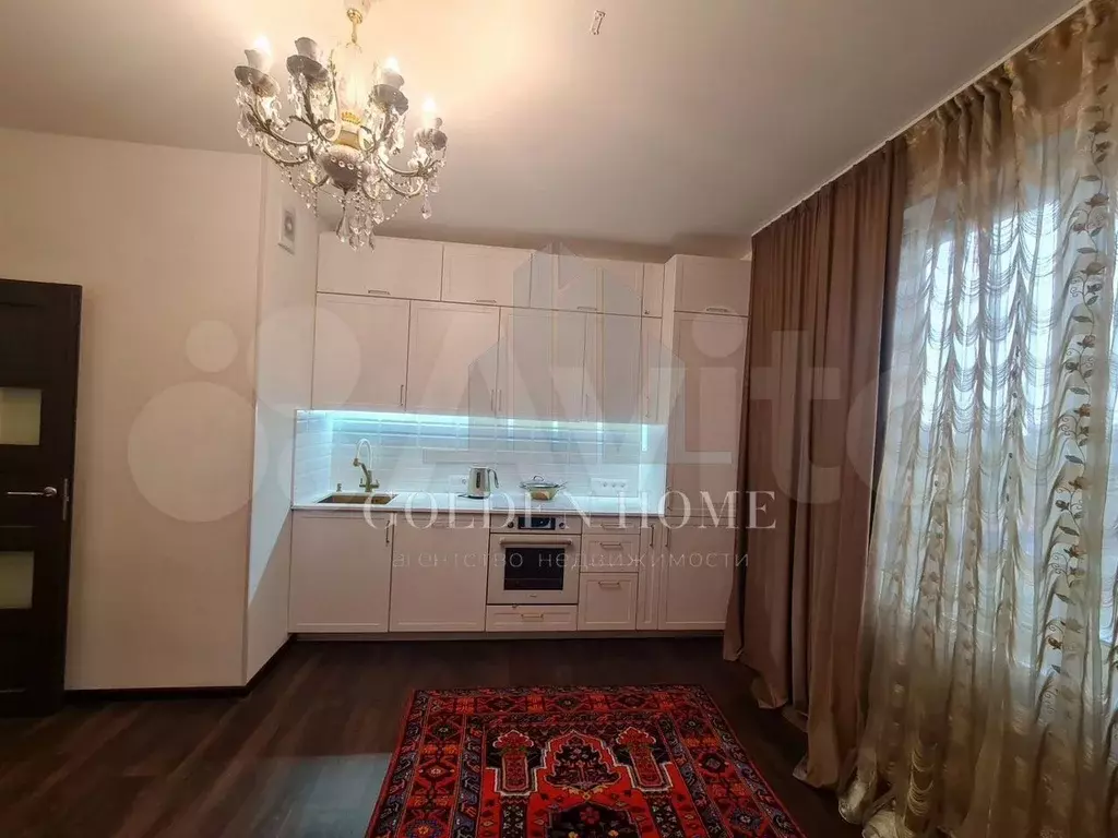 1-к. квартира, 34 м, 8/12 эт. - Фото 0