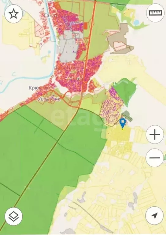 Участок в Курганская область, Кетовский муниципальный округ, с. ... - Фото 1