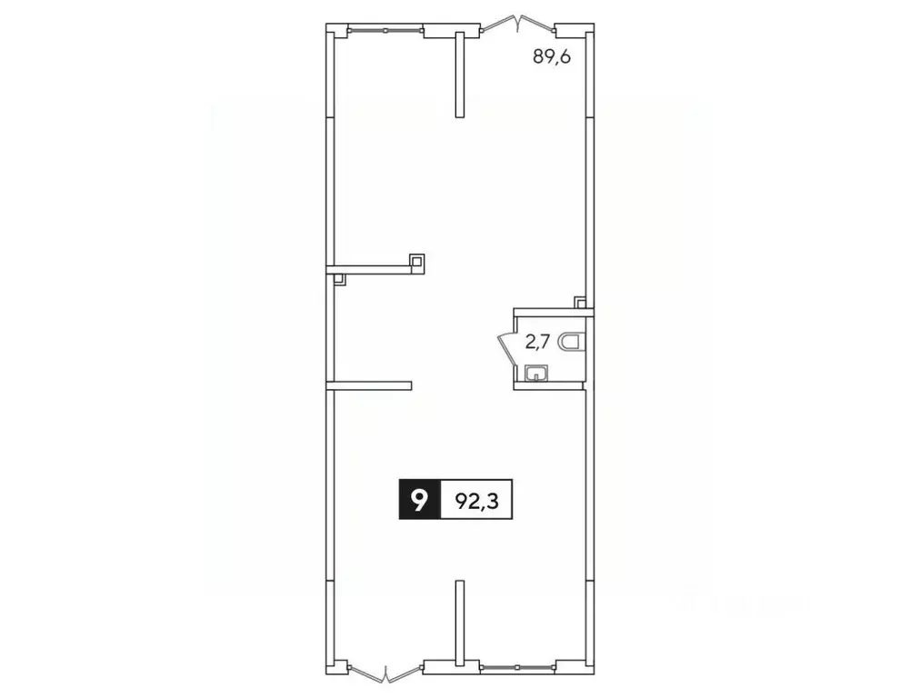 Офис в Краснодарский край, Краснодар ул. Анны Ахматовой, 6/1 (93 м) - Фото 1