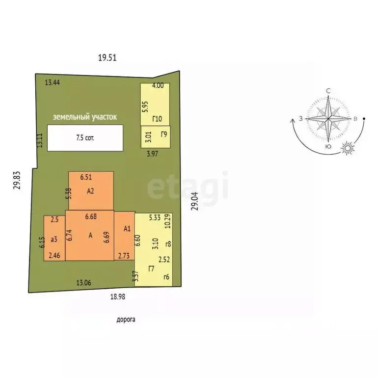 Дом в Пермский край, Пермский район, Западный кв-л ул. Лыжная, 17 (178 ... - Фото 2