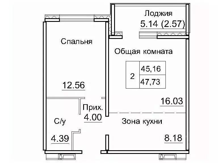 2-к кв. Новосибирская область, Новосибирский район, Краснообск рп, 3-й ... - Фото 0