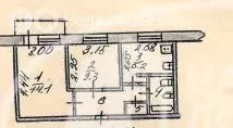 2-комнатная квартира: Нытва, проспект Ленина, 32 (37.3 м) - Фото 0