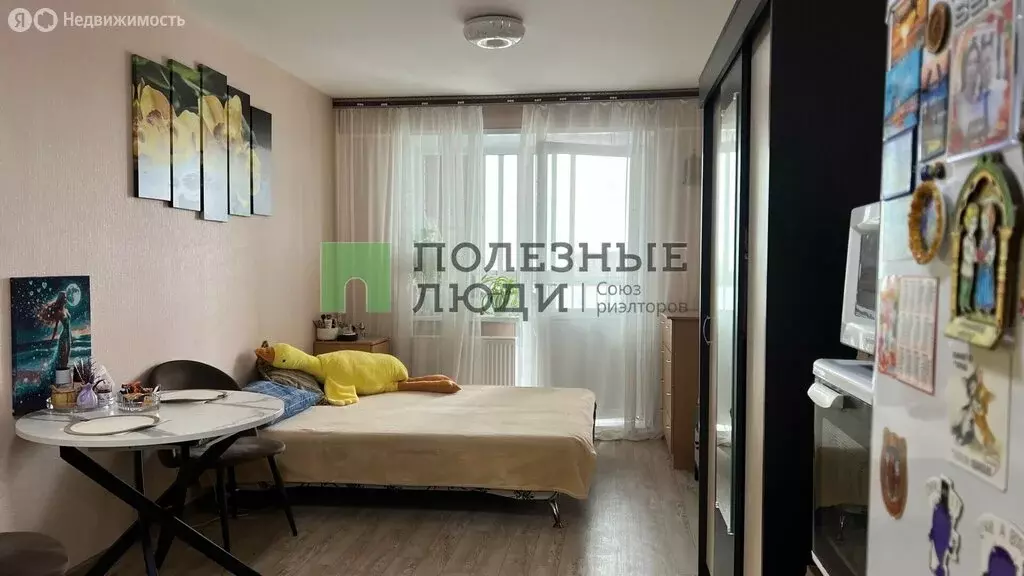 Квартира-студия: Ижевск, Дарьинская улица, 1 (23 м) - Фото 1