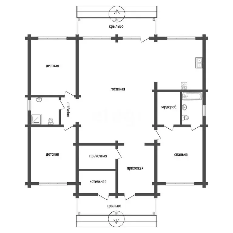 Дом в Тюмень, ДНП Звенящие Кедры Тюмени (180 м) - Фото 2