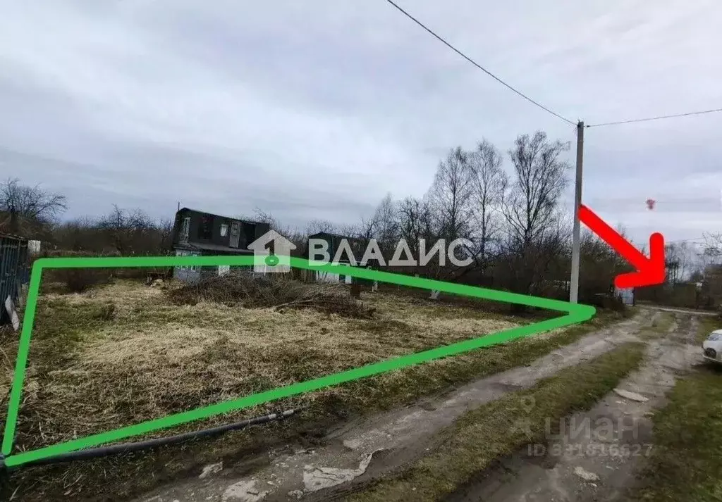 Участок в Нижегородская область, Бор Радуга СНТ, 2 (3.42 сот.) - Фото 1
