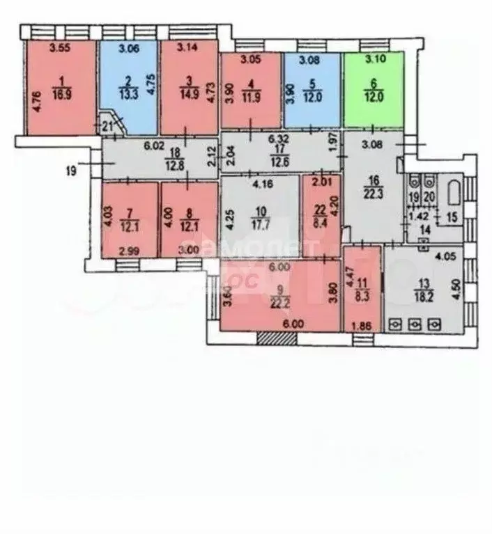 3-к кв. Москва Мясницкая ул., 15 (240.0 м) - Фото 2