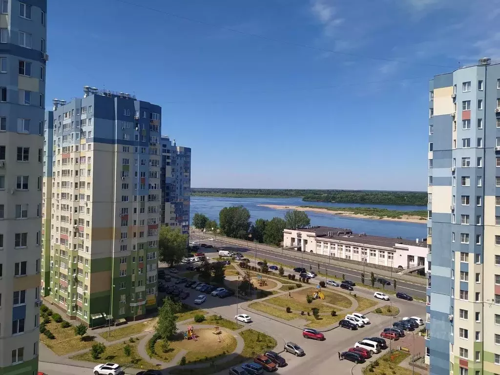 2-к кв. Нижегородская область, Нижний Новгород Волжская наб., 24 (60.0 ... - Фото 1