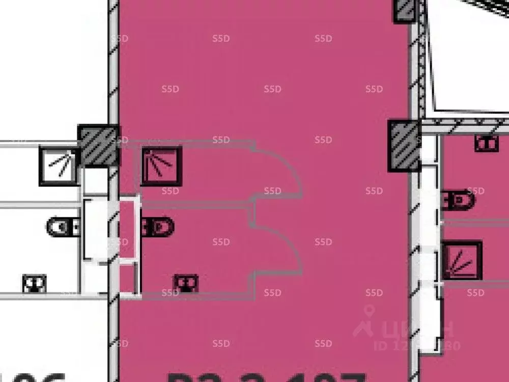 Торговая площадь в Москва ул. Нижние Мневники, 37АС17 (80 м) - Фото 2