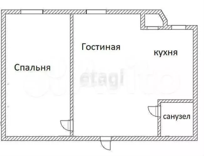 2-к. квартира, 52,2 м, 2/12 эт. - Фото 0