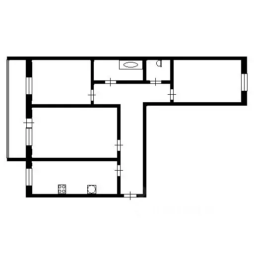3-к кв. Омская область, Омск ул. Красный Путь, 18 (61.2 м) - Фото 2