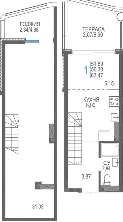Студия Крым, Сакский район, Лесновское с/пос, с. Прибрежное Розовое ... - Фото 1