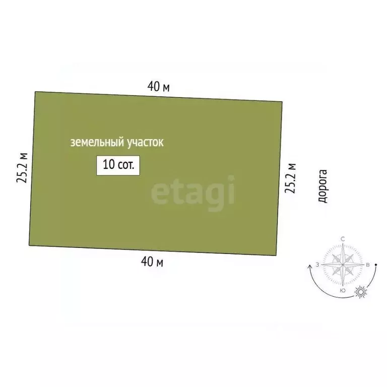 Участок в Тюменская область, Нижнетавдинский муниципальный округ, ... - Фото 1