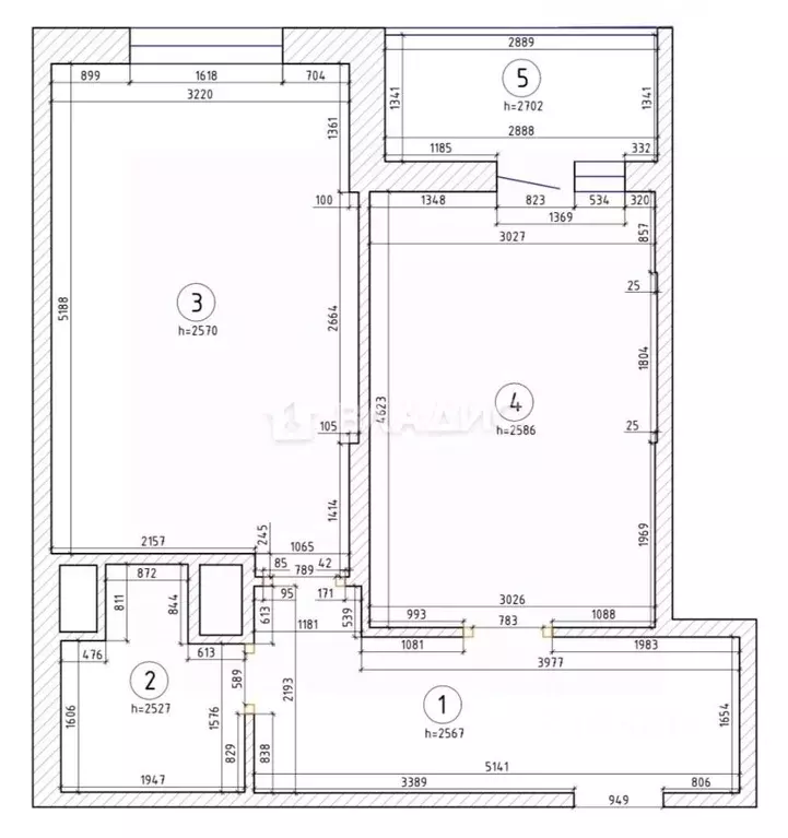 1-к кв. Санкт-Петербург ул. Федора Котанова, 13к1 (44.6 м) - Фото 1