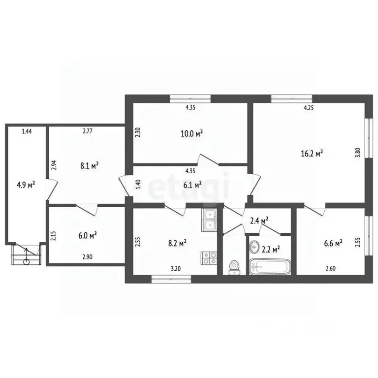 Дом в Саратовская область, Балашов ул. Ленина, 288А (59 м) - Фото 1