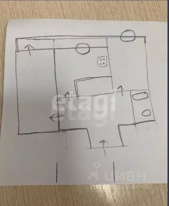 2-к кв. Амурская область, Белогорск ш. Никольское, 23 (45.8 м) - Фото 2